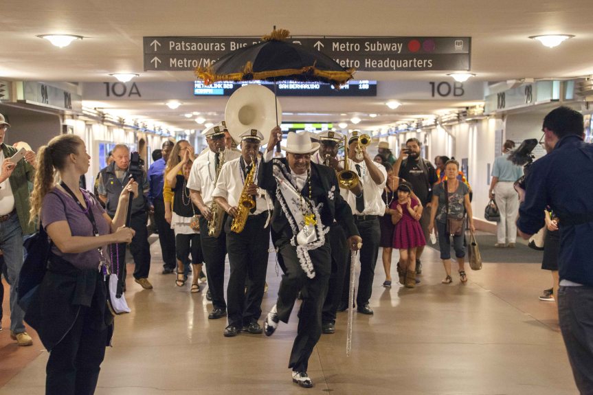New Orleans Traditional Jazz band leader Hilarion Domingue